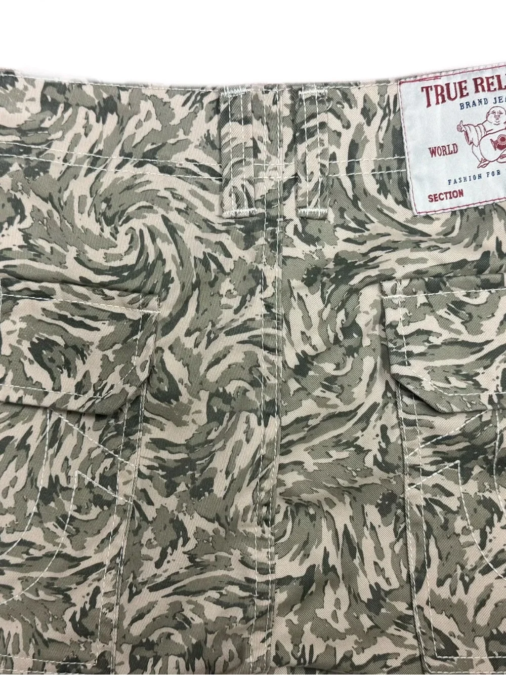 True Religion Jogger Camo Cargo Sn Abstract Camo Cargo Pants M 34 x 30